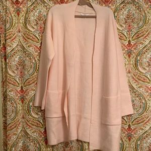 Pink Knit Cardigan